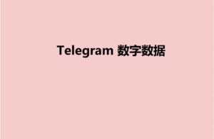 Telegram 数字数据