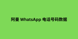 阿曼 whatsapp 电话号码数据