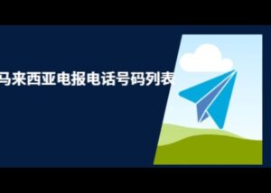 马来西亚电报电话号码列表 